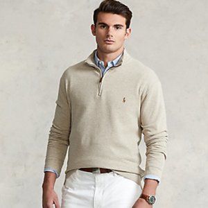 Polo Ralph Lauren Ribbed Pullover. New. Mens Size: XL and 2XL.